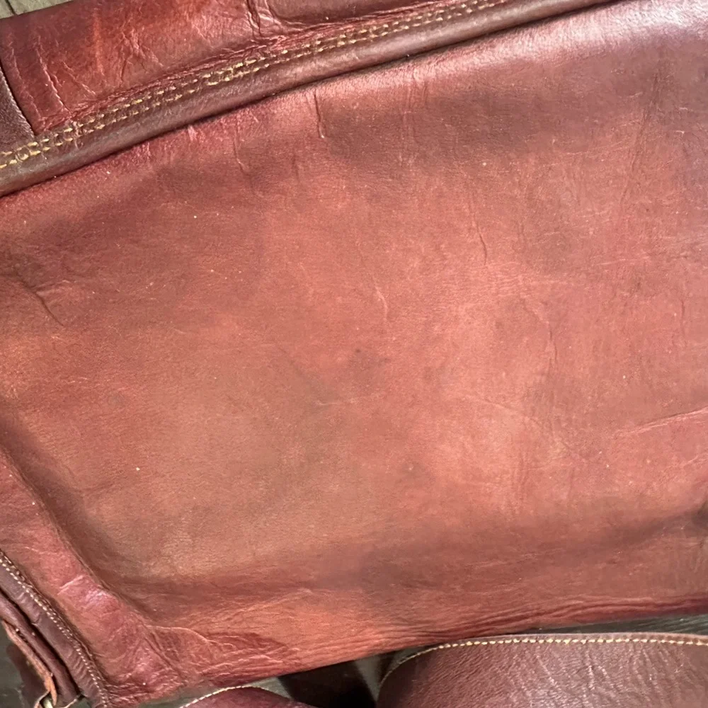 Brown Leather Men's Bag